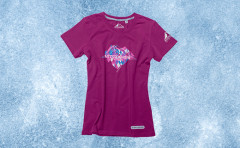 Herz T-Shirt Damen berry XS 1